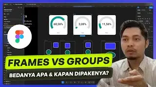 Frames vs Groups di Figma: Bedanya Apa & Kapan Harus Dipakai? | Belajar Figma dari Nol 2025