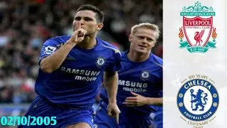 Liverpool vs Chelsea 02/10/2005- Premier League 2005/2006