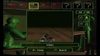 Army Men R.T.S Game from the PS2