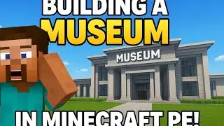 Minecraft museum 😍| Pe mobile | build awsome trick | Mega mini crafter | tutorial 😎