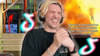 xQc реагирует на видео в TikTok, над которыми невозможно удержаться от смеха!