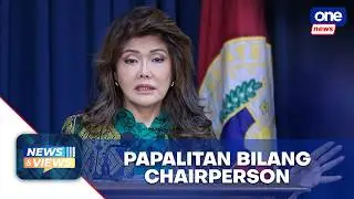 Imee Marcos to be replaced as Senate foreign relations chair | News and Views