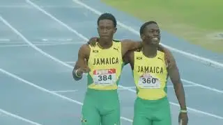 CARIFTA Games 2023 | 200m U 20 Boys Final | Malique Smith-Band | Javourne Dunkley