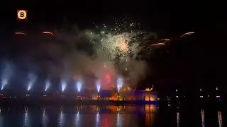 Vuurwerkshow in de Efteling