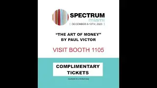 Spectrum Miami- The Art of Money- Booth 1105 #shorts