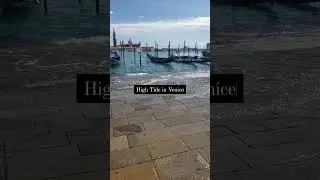 Venice at High Tide -Video Short