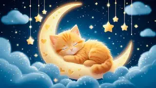 Baby Sleep Lullaby 🌙 Gentle Piano Music for Deep Sleep (1 Hour, 4K)