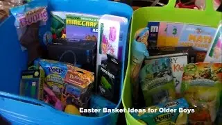 Easter Basket Ideas for Older Boys