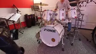 Sonor Force 2000 Soundbeispiel mit Handykamera