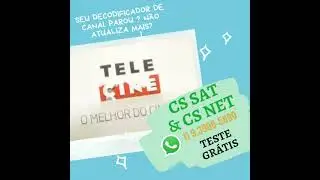 CS SAT & CS NET (teste gratis)