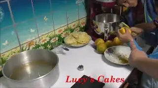 Cómo preparar queque de naranja con piña/ Lucy´s Cakes