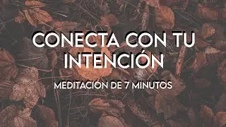Conecta con tu intención | Meditación guiada para iniciar tu práctica