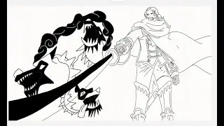 Shamrock attacks Loki | Onepiece fan animation