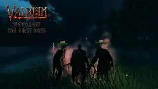 We fought the first boss | Valheim | Part 3