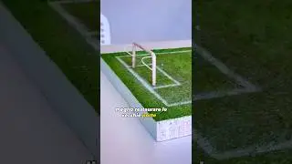Ho costruito un campo da calcio!⚽️ #calcio #sport #juventus  #inter #faidate #madaegiusy #diy #fifa