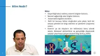 Araştırma Yöntem ve Teknikleri Hafta 1 Video 1 Bilim Nedir?