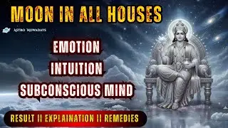 Will Moon Give You Strong Intuition, Emotions, or a Powerful Subconscious Mind..!! #moon #astrology