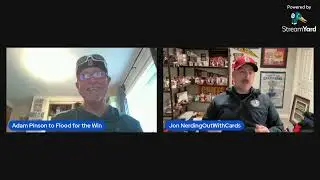 Spending Time With Jon from Nerding out with Cards for an Hour of Chatting about Cards...Join Us