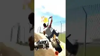 Bike race🛵 || Crash Master 3D || Car crash pro ! Crash 3d game #shorts #crashmaster3d #bike #forza