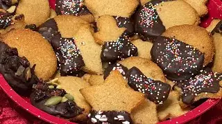 Biscoitinho de Natal Low carb sem glúten, sem ovos e sem lactose 