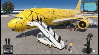 REAL FLIGHT GAME - CITY PILOT AIRPLANE JOURNEY