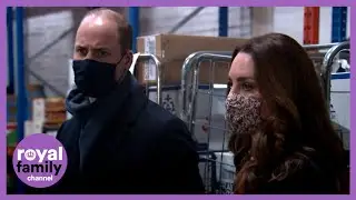Prince William and Kate Thank Food Bank 'Heroes' in Manchester