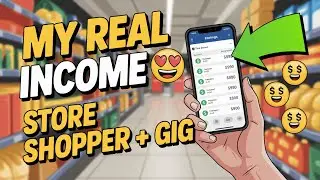 Why I Do BOTH: In-Store Shopper + Gig Apps (My Real Income Strategy)💸
