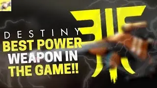 The Best Power Weapon In Destiny 2.....