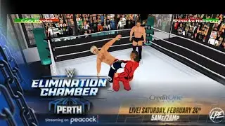 wwe full match 6-man elimination chamber.. @Sepker