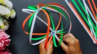 Republic Day School Project Craft Ideas | Tricolour Wall Decoration Ideas | 26th January Craft
