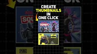 Easiest Way To Create Gaming Thumbnails In Seconds