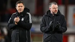 Reaction from Pittodrie after our draw with Dundee Utd.