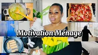 VLOG MOTIVATION MÉNAGE !DÉCO POUR LA PÂQUE!RECETTE ÉPINAR ET DU COTIS FUMÉE