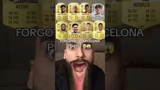 Forgotten Barcelona player card on fifa