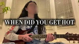 Sabrina Carpenter Guitar Cover - when did you get hot