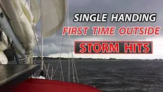 Ep 23: Single Hand Sailing Outside First Time, Fort Pierce to Palm Beach | Weather of Florida Coast