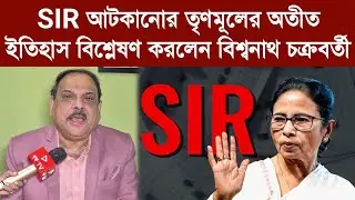 SIR আটকানোর তৃণমূলের অতীত ইতিহাস বিশ্লেষণ করলেন বিশ্বনাথ চক্রবর্তী