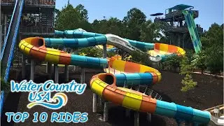 Top 10 Rides at Water Country U.S.A.