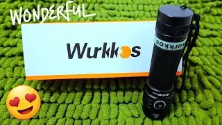 UNBOXING & REVIEW WURKKOS WK03 SST40 1800 lumen INDONESIA