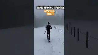 Trail Running in Winter: Expectation vs. Reality #runningmotivation #trailrunning #salzburg