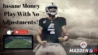 NOTHING CAN STOP THIS GLITCHY ONE PLAY TD *NO ADJUSTMENTS NEEDED* Madden 18 Unstoppable Glitch Play!