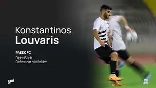🇨🇾 Konstantinos Louvaris - Right Back - 2022-23 Highlights
