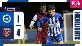 PL2 Highlights: Brighton 1 West Ham 4