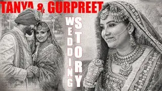 “ਜਦੋਂ ਲਾਲ ਰੰਗ ਨੇ ਇਸ਼ਕ਼ ਨੂੰ ਸਜਾਇਆ ❤️ | Tanya & Gurpreet Wedding Story” I Amaltas I Shanti Films