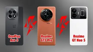 OnePlus Ace 5 vs Realme GT5 Pro vs Realme GT Neo 5