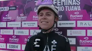 Brodie Chapman - Interview at the start - Vuelta CV Feminas 2025
