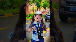 Smart children are the happiest#Short #Officer Rabbit #angel
