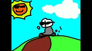grunt walks happily