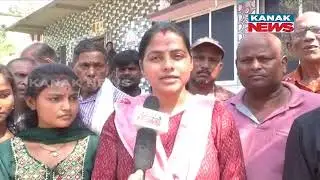 Congress Candidate Doctor Debasmita Sharma's Election Campaign With Patient Check Up In Rajkanika