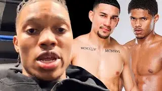 Robert Meriwether SPARRED Shakur Stevenson &mdash; Gives Teofimo Lopez ADVICE to Beat Him